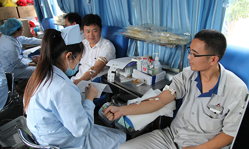 Blood donation